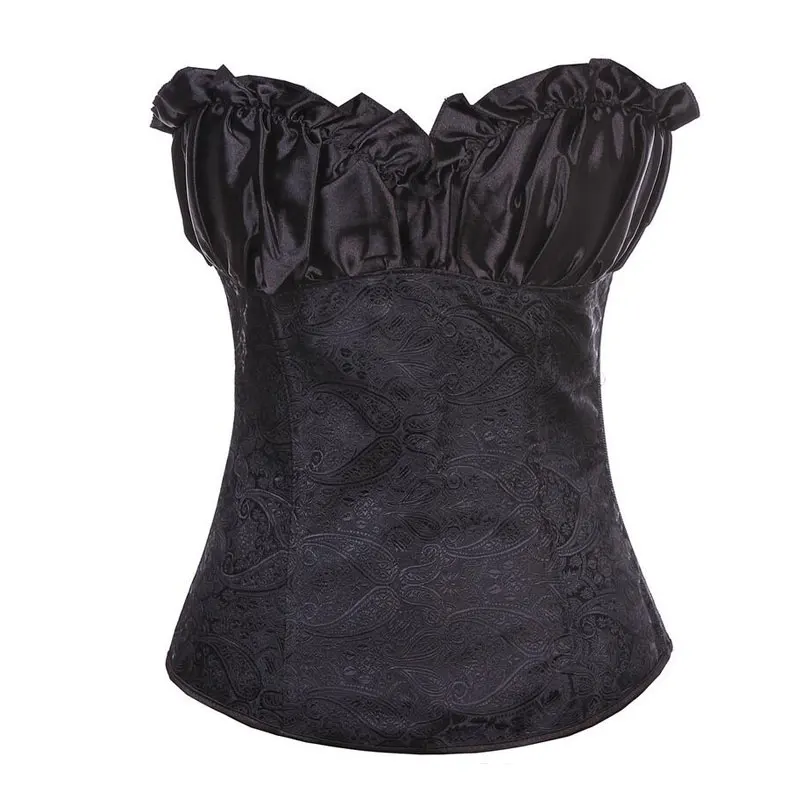 Женское нижнее белье Corpete Corselet Готический корсаж большие размеры S 6XL сексуальное