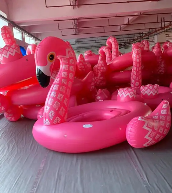 flamingo Летний надувной бассейн вечерние 305 см Огромный надувной бассейн плавающий гигантский плавучий Фламинго бассейн для отдыха - Цвет: flamingo