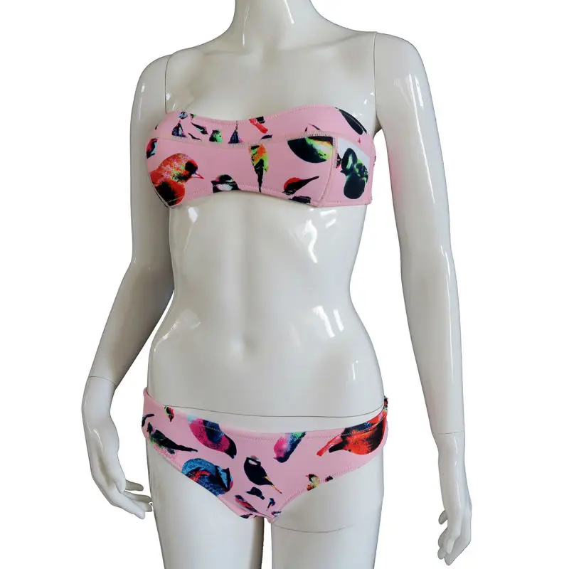 Купальники для малышек Для женщин бикини 2017 Сексуальная Девушка неопрена