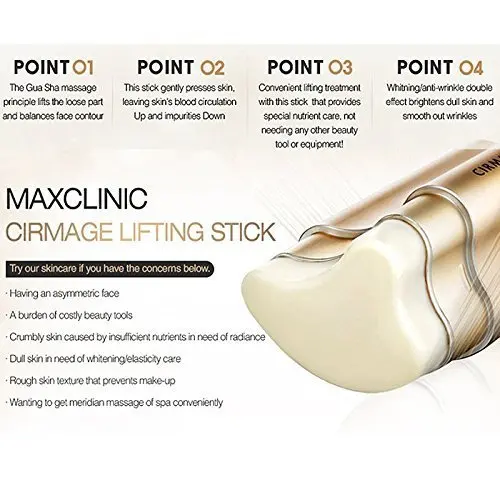 Maxclinic Cirmage Lifting Stick 23 г против морщин для лица, для красоты лица, щетка для чистки лица, щетки для мытья