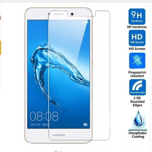 2 шт./лот, для huawei Y7, закаленное стекло,, 9 H, защитная пленка, Взрывозащищенный ЖК-экран, протектор для huawei Y7