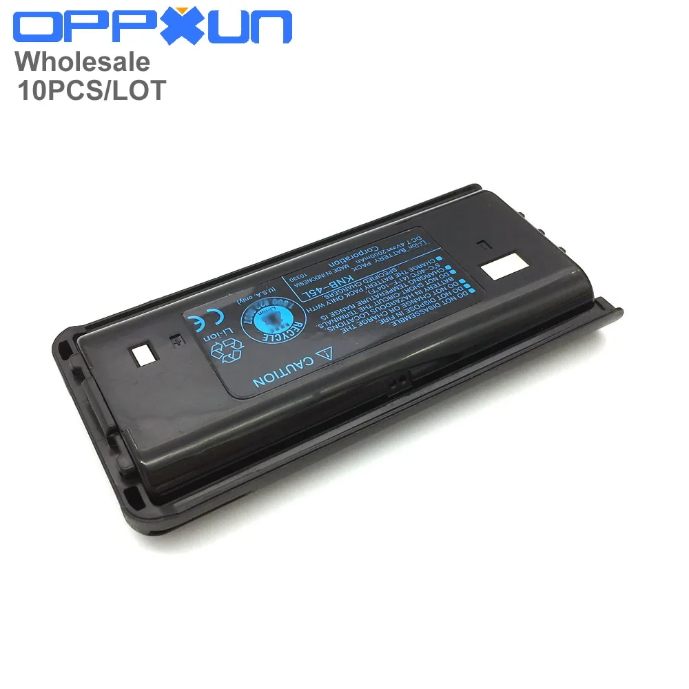 10 шт. литий ионный аккумулятор KNB 45 45L 2000 мАч для 53N TK 2200 2306 2202 2212 3200 радио 3301 3130