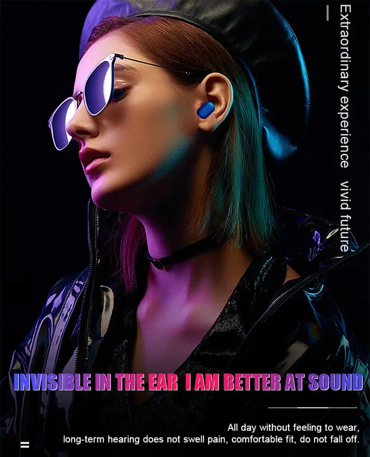 Mini Sport Wireless Earphone True TWS Earbuds Wireless Bluetooth 5.0 Headphones Headset For Android IOS Phone With Charging Box