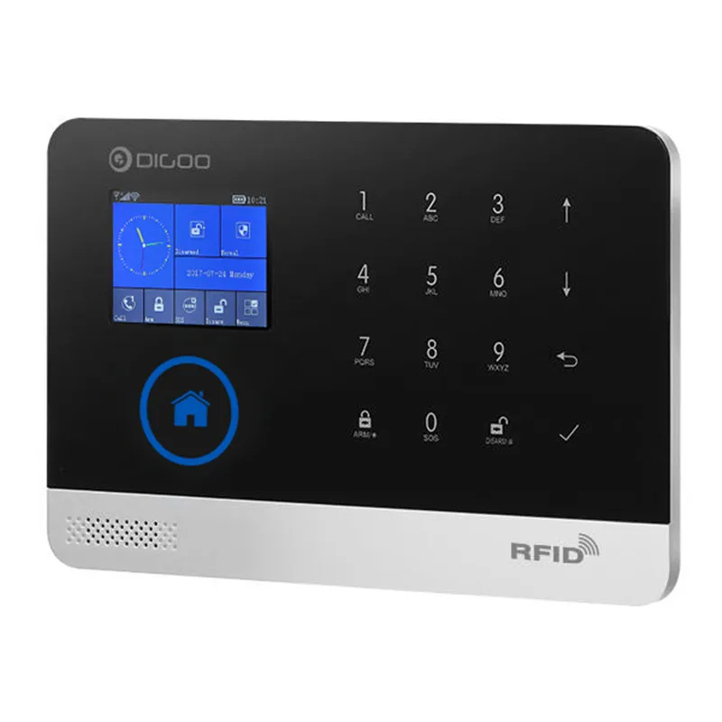 DIGOO DG-HOSA беспроводной GSM& wifi умный дом Охранная сигнализация комплекты инфракрасный датчик движения дверной сигнал с управлением приложением
