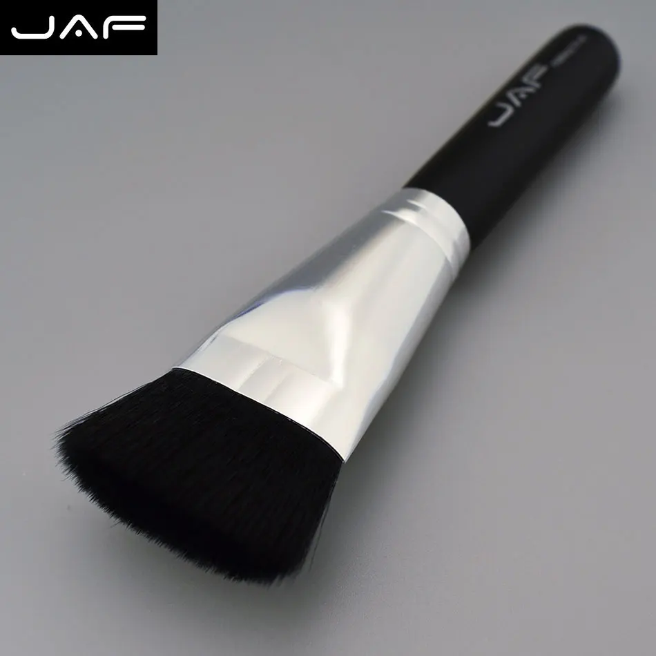 For Brushes Professional Cosmetic Flat Contour Brush Face Blend Powder Highlighter Makeup Edge Synthetic Hair 18SKYE | Красота и