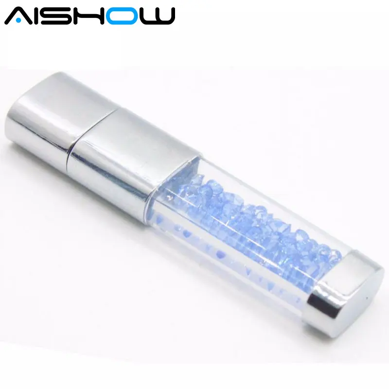 Модный хрустальный USB флеш-накопитель 2 0 в подарок на заказ 10 цветов USB-ключ 32 ГБ 16 8