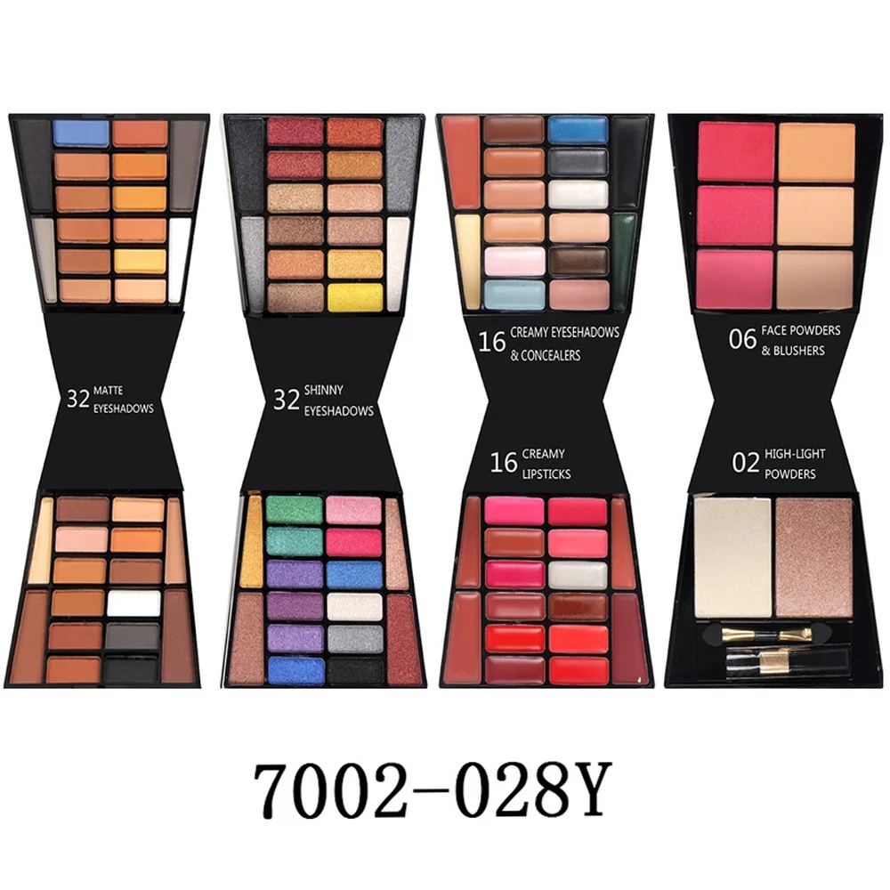 MISS ROSE Профессиональные Тени для век Палитра мерцающие матовые тени набор палитра