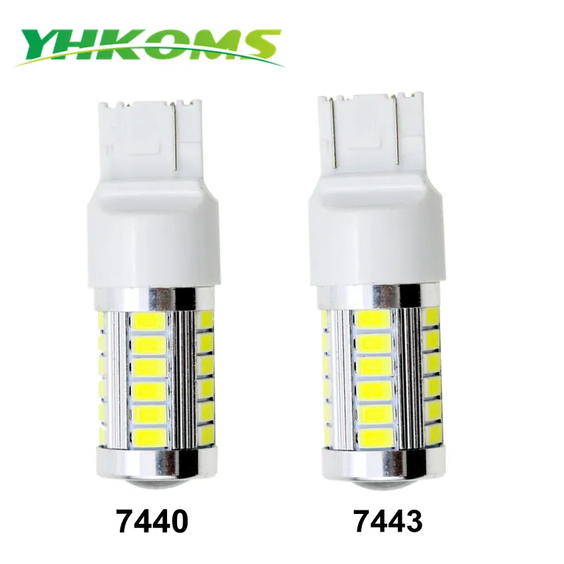 YHKOMS 33 SMD высокой яркости 5630 5730 чипсет T20 стоп сигнал 7440 светодиодный Светодиодная