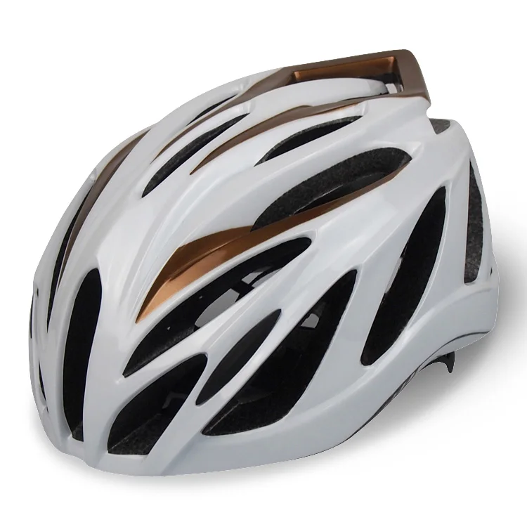 Golden white Spor G1618 Сверхлегкий велосипедный шлем велосипедные шлемы для мужчин и женщин велосипедный шлем - Цвет: Golden white