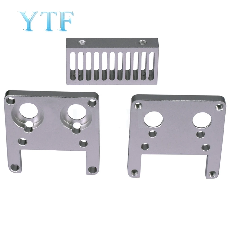 3D Printer parts UM2 ULTIMAKER2 Cooling Cooler Extrusion Head Extruder Fixed Aluminum Block 3D Printer parts UM2 ULTIMAKER2 Cooling Cooler Extrusion Head Extruder Fixed Aluminum Block