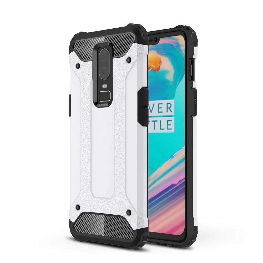 Броня чехол для OnePlus 5 т 6 Heavy Duty Защита противоударный Прочный задняя крышка