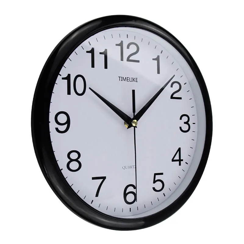 Новинка 2019 винтажные круглые настенные часы Современный стиль простые кварцевые