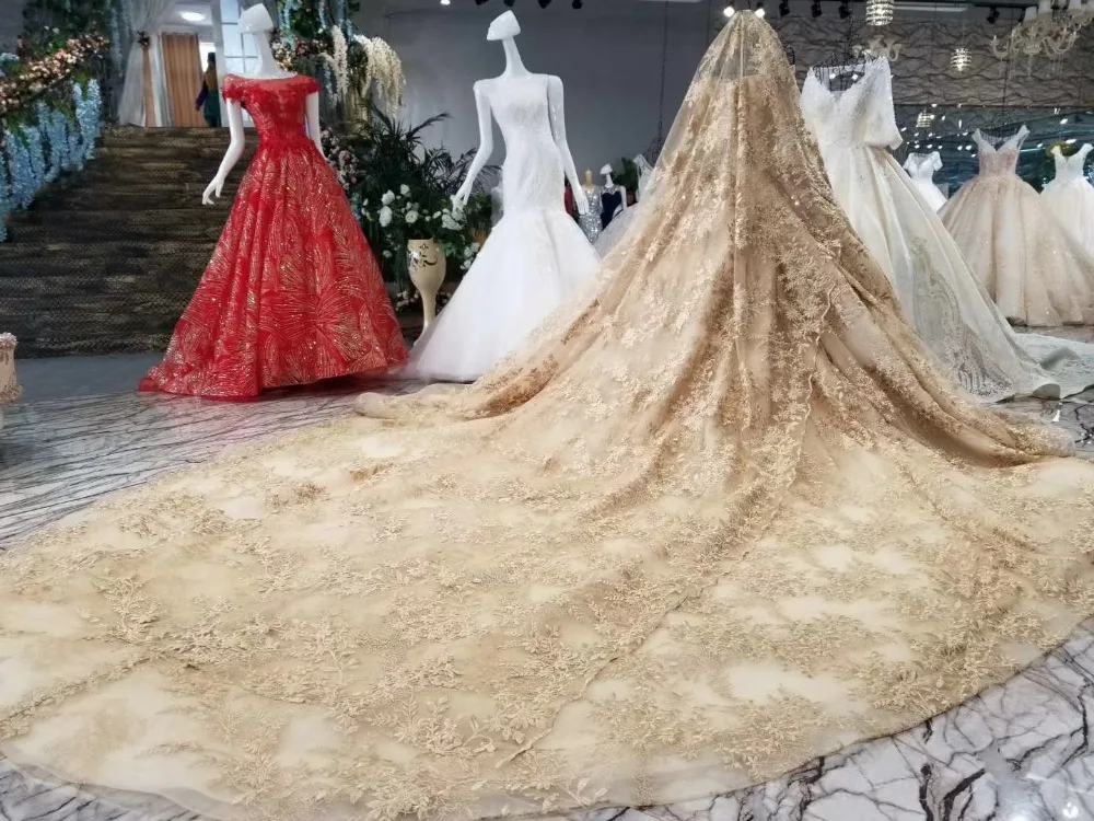 Настоящие фотографии роскошное свадебное платье в арабском стиле с крупными