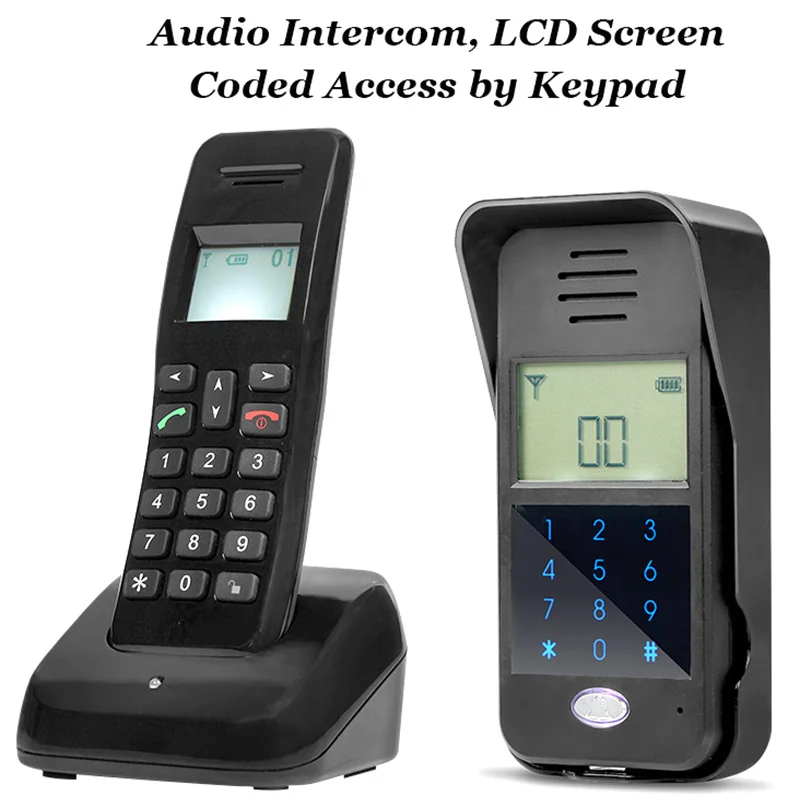 Высококачественный беспроводной дверной телефон с Wi-Fi 2 4G цифровой питанием от