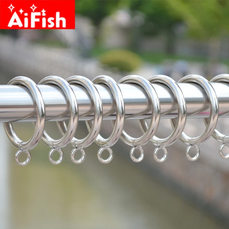 30 шт./лот подвесные кольца для душевой занавески подвесное кольцо из