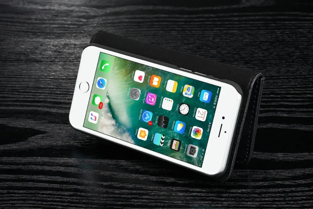 DG Ming Бизнес съемный винтажный кожаный флип-бумажник чехол для iPhone7 4," карты Solt чехол для iphone 8