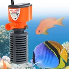 Электрический аквариумный воздушный насос Оксигенатор тихий Let's Pet мини 3 в 1 для аквариума внутренний фильтр аквариумный погружной насос распылитель