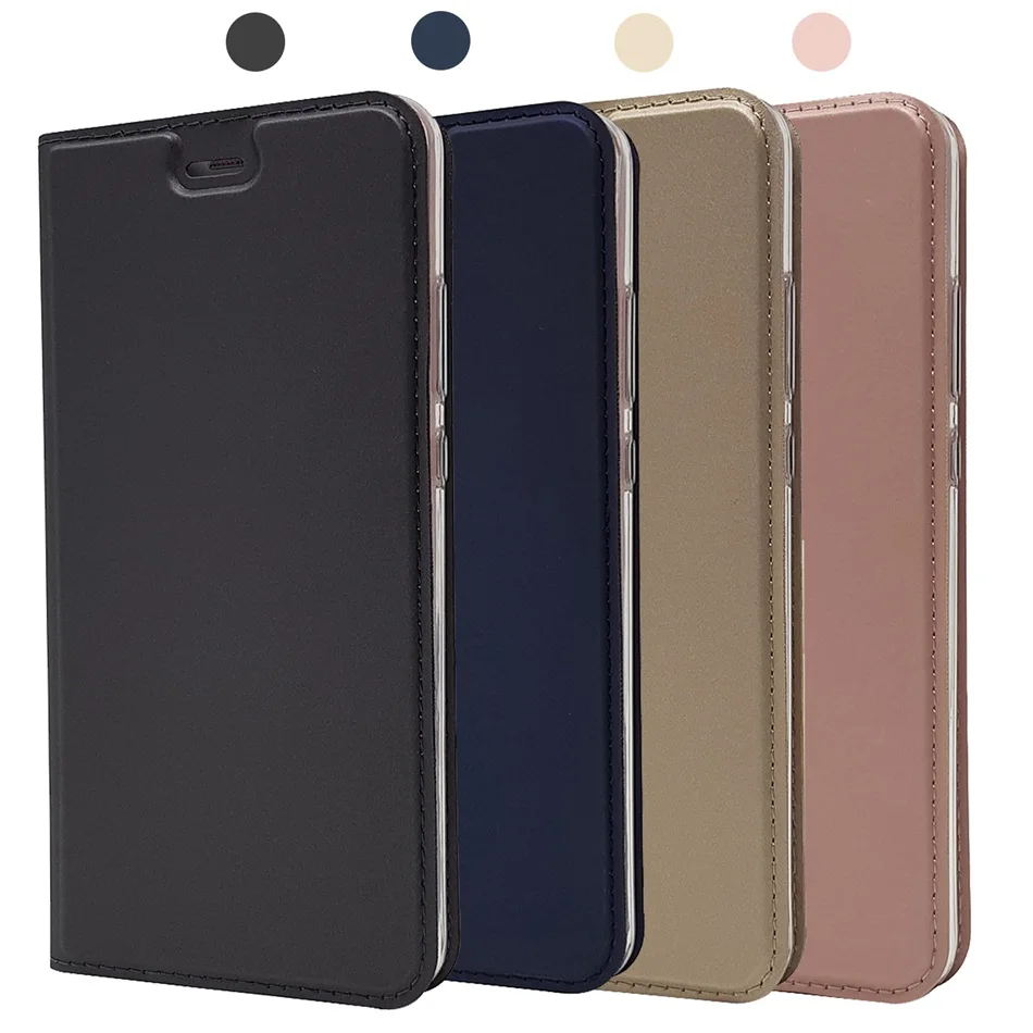 Роскошный чехол книжка на магнитной застежке из натуральной кожи для Nokia 8/ 3/ 2/5/6