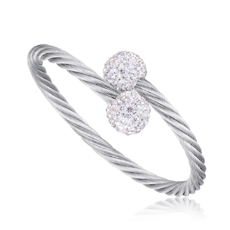 Bijoux femme оптовая продажа из нержавеющей стали нежный женский браслет ювелирные