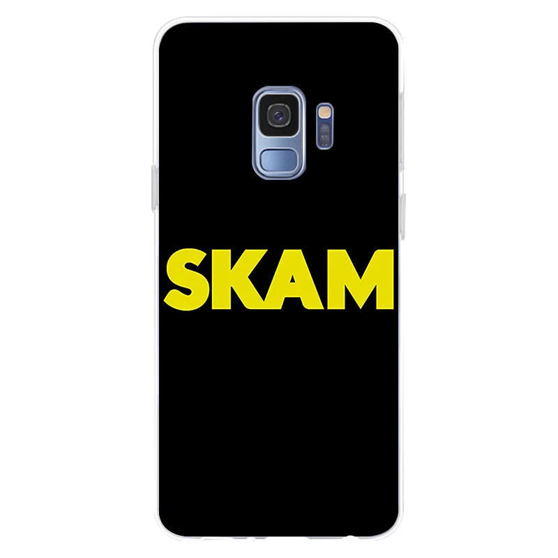 Чехол для Samsung Galaxy S6 S6edge S6Plus A7 S7edge S8 S9 Plus A5 J5 J7 2016 TV show SKAM мягкий силиконовый чехол из