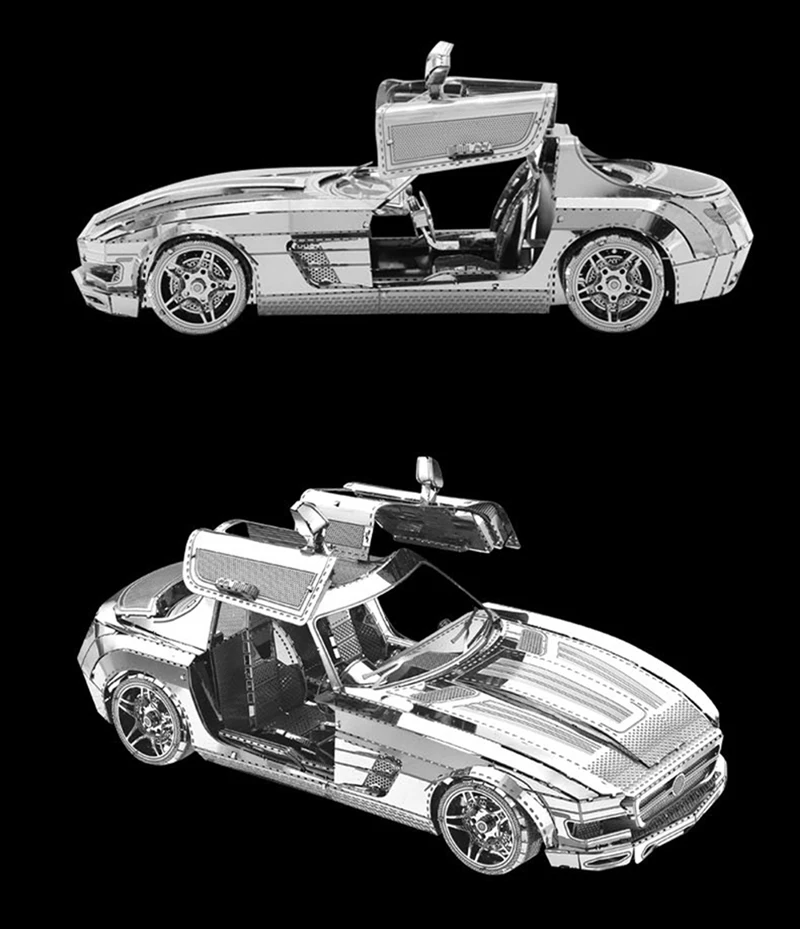 HK Nanyuan, 3D металлическая головоломка, строительная модель, сделай сам, лазерная резка, сборка, пазлы, игрушки, настольные украшения, подарок для проверки