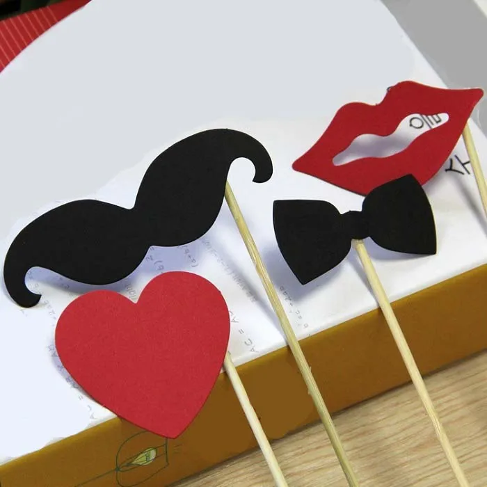 Товары для фестиваля 10 шт./компл. реквизит фотостудки Набор МАСОК ДЛЯ фотобудки