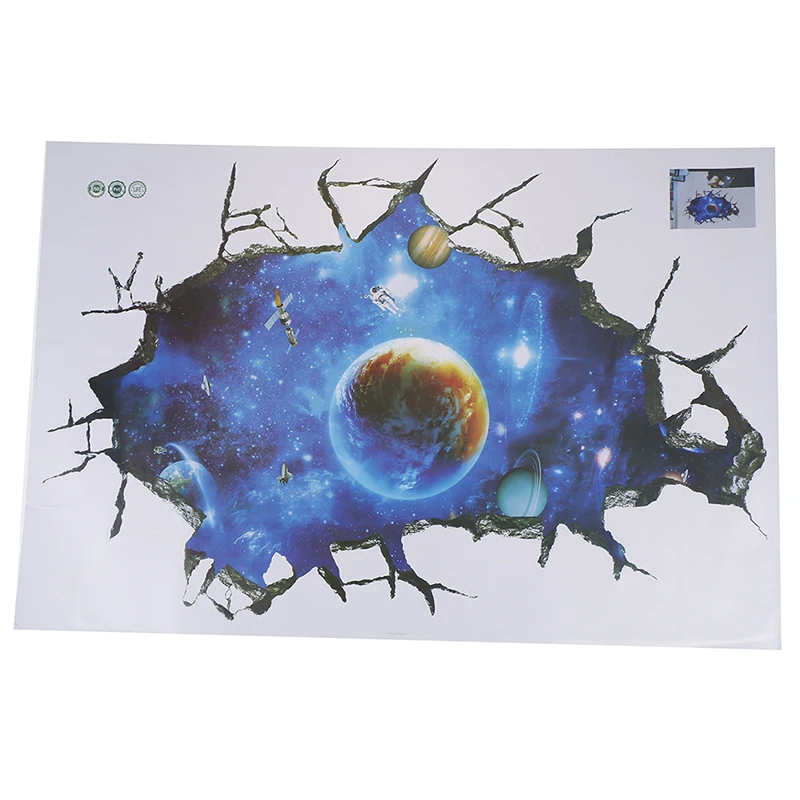 Новые 3D наклейки на стену сделай сам Космический молочный путь настенный Декор