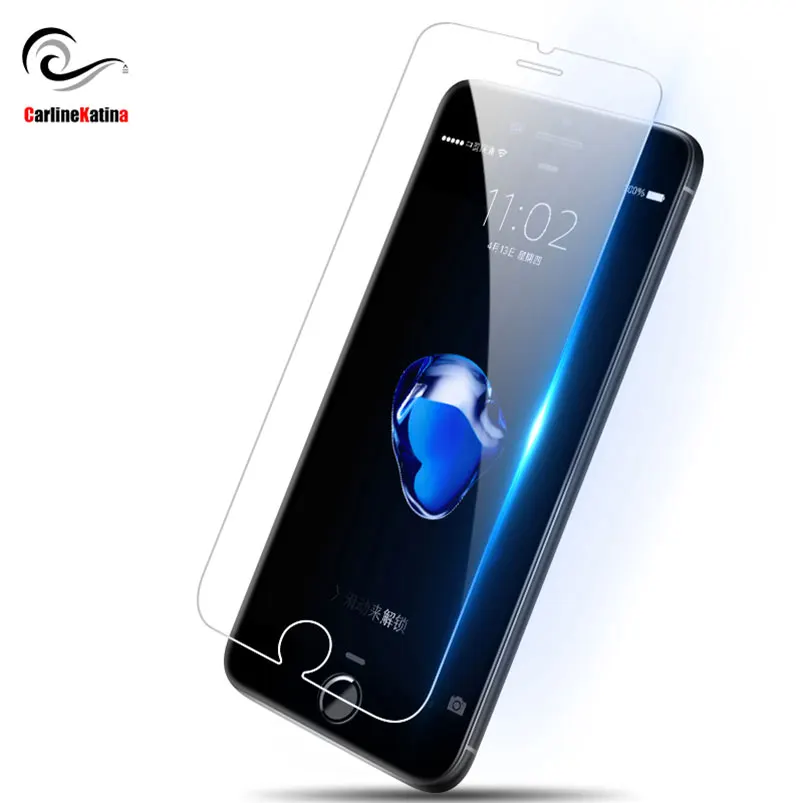 Защитная пленка из закаленного стекла 9H для iPhone Xs Max XR X 8 4 4s 5 5s 5c SE 6 6s 7 7s 10 plus