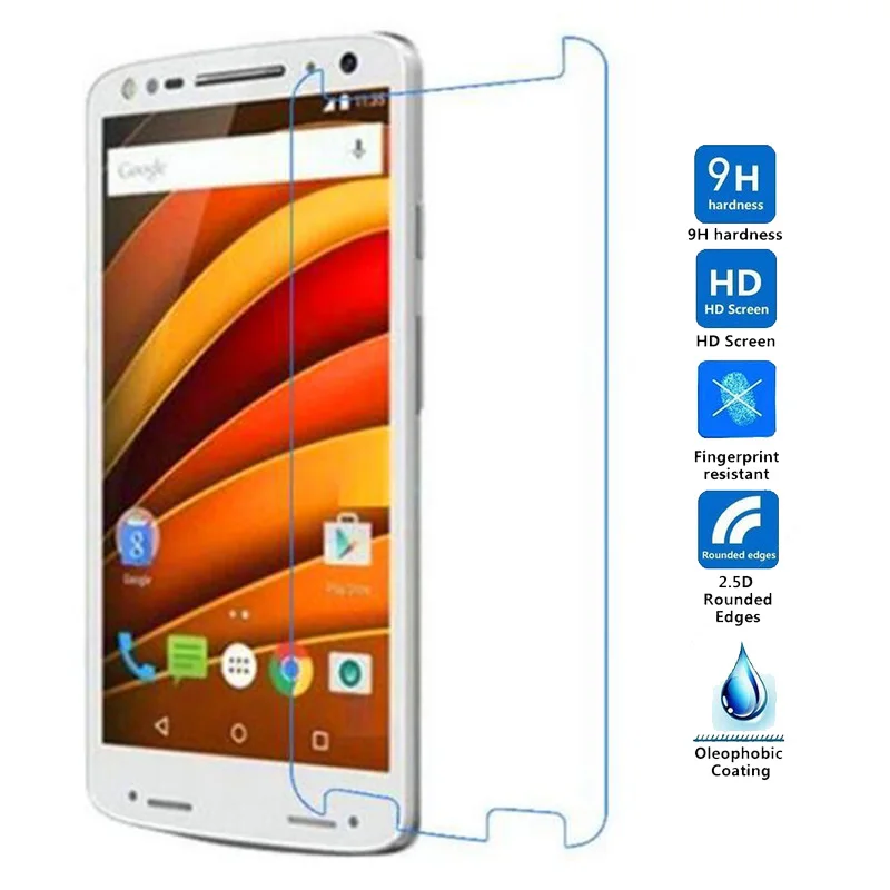 Закаленное Стекло для Motorola Moto X Force Экран протектор X3 X5 XT1254 XT1080 м XT1662