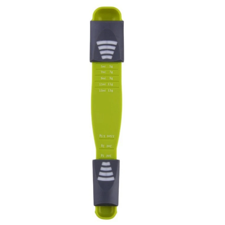 Measuring spoon Кухня весы кухонные измерения ложки столовые приборы пластиковая для сухого молока мерная ложка Кофе ложка настраиваемый - Цвет: Measuring spoon