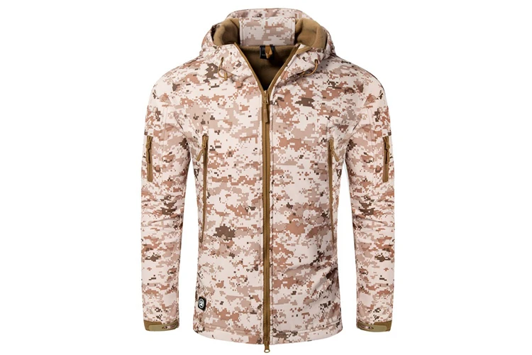Maxulla куртки из кожи акулы Мужская ветровка с длинным рукавом камуфляжная верхняя одежда водонепроницаемая ветровка мужская флисовая одежда Mla033