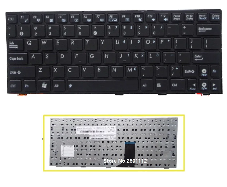 SSEA новая клавиатура для ноутбука ASUS EEEPC EEE PC 1005 1005H 1005HD 1005HA 1001 1001H 1008 1008H 1008HA 1001HA|keyboard