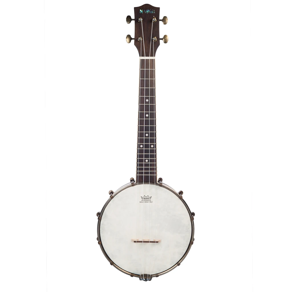 Banjolele 23 дюймов концертный банджо укулеле комбинация с Gig Bag музыкальный инструмент