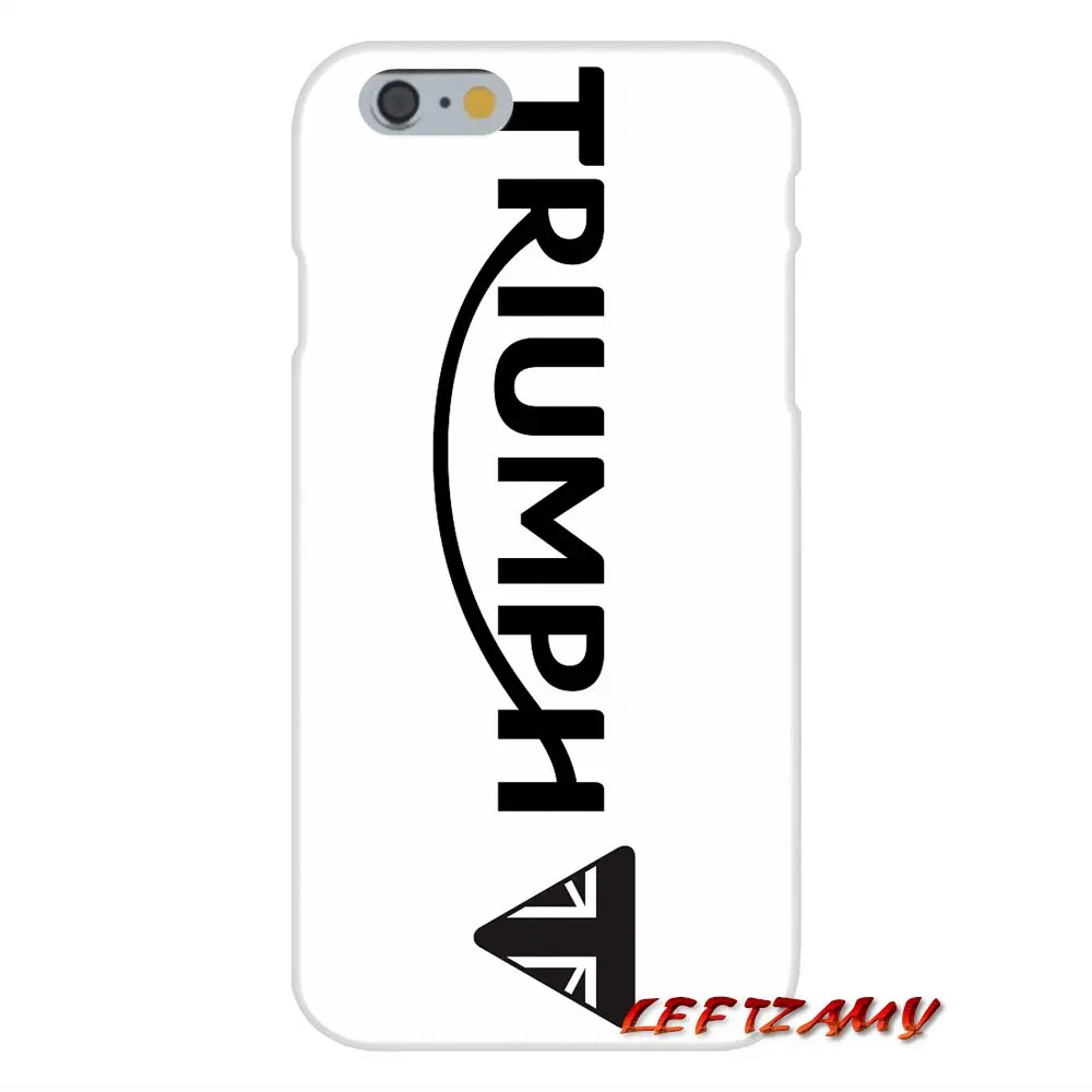 Для iPhone X XR XS MAX 4 4S 5 5S 5C SE 6 6S 7 8 Plus ipod touch Triumph аксессуары для мотоциклов чехлы