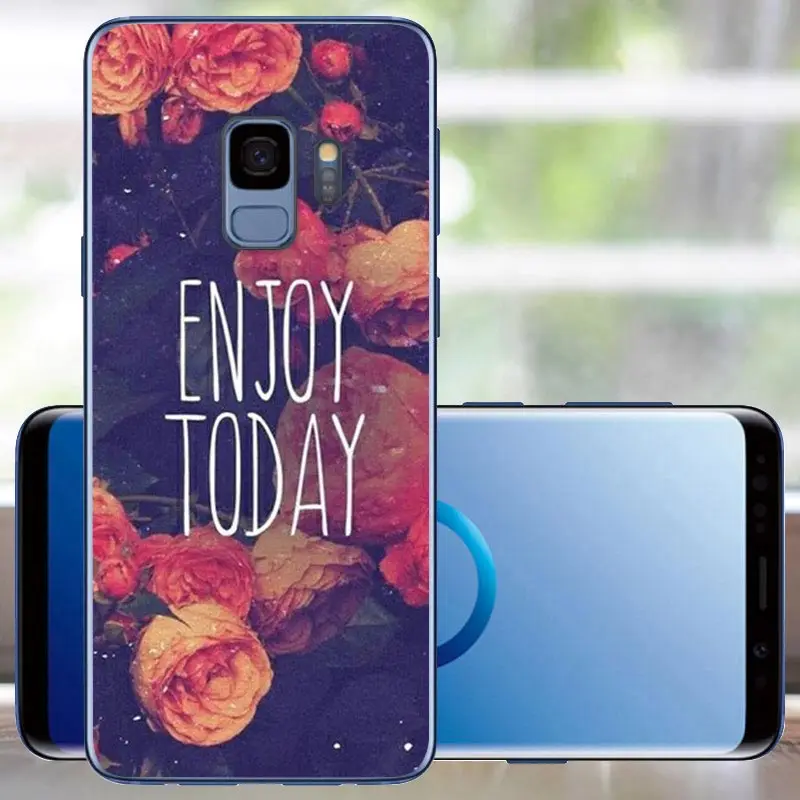 Для samsung S9 чехол для телефона принт задняя крышка Galaxy случае Coque Обложка мягкая TPU 5