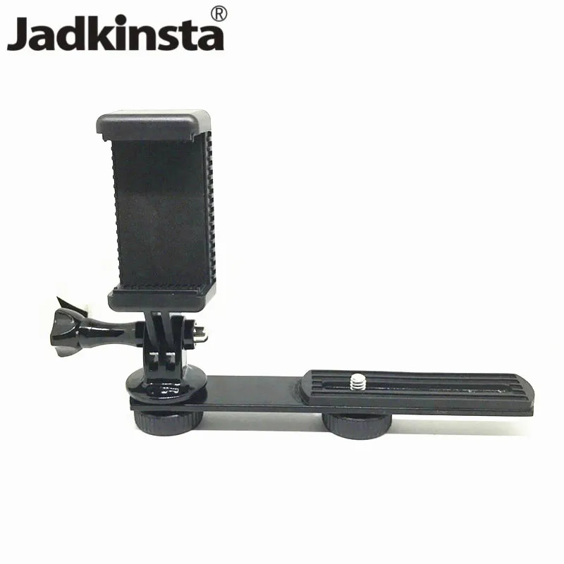 Jadkinsta 4in1 Камера для крепления лампы-вспышки 1/4 светодиодных ламп + держатель-зажим