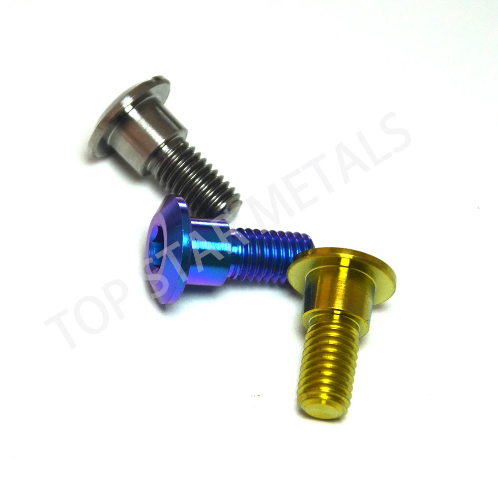 Титановые болты для горного велосипеда самодельные винты M8 X 20 мм с фланцевой