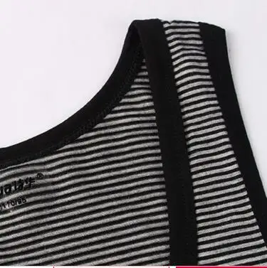 

Modal summer Stripes vest Undershirts Men Tank