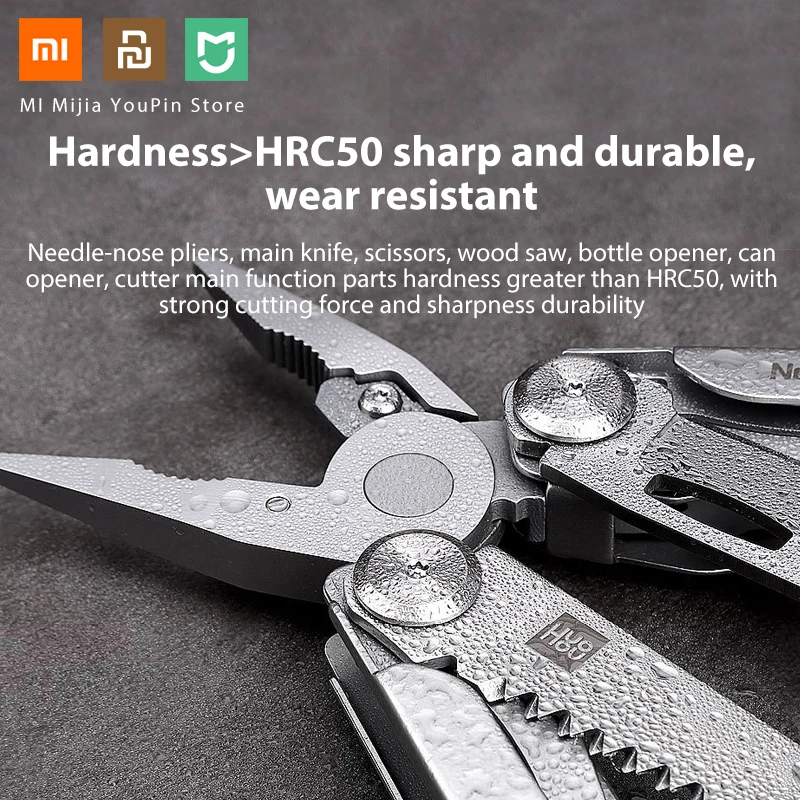 Многофункциональный карманный нож xiaomi huohou инструмент для выживания в кемпинге