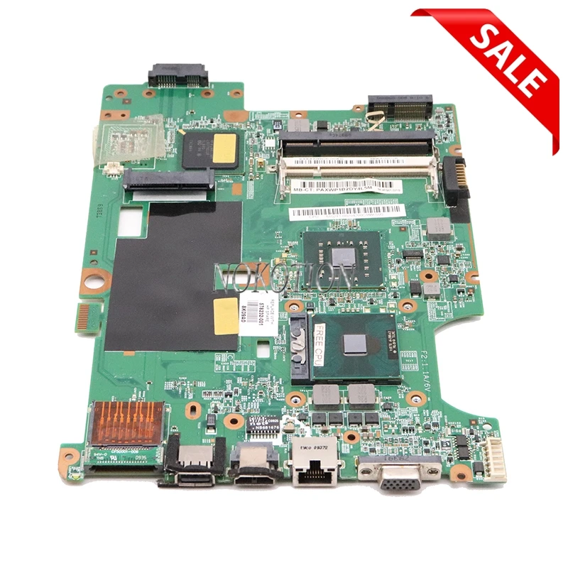 Материнская плата NOKOTION 578232 001 для ноутбука HP G60 CQ60 48.4FQ01.011 материнская DDR2 полностью