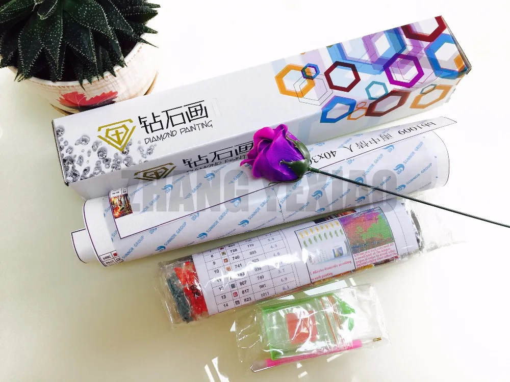 Diy diamond painting cross stitch kit rhinestone mosaic home decor animal flower cat full round 5D embroidery AA0017 | Дом и сад