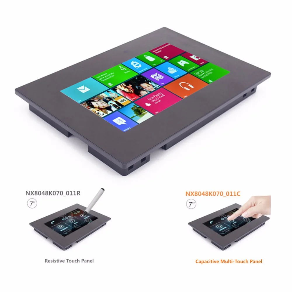 7,0 ''Nextion Enhanced USART HMI Резистивный/ёмкостный мультисенсорный дисплей ЖК-модуль экранная панель с корпусом чехол