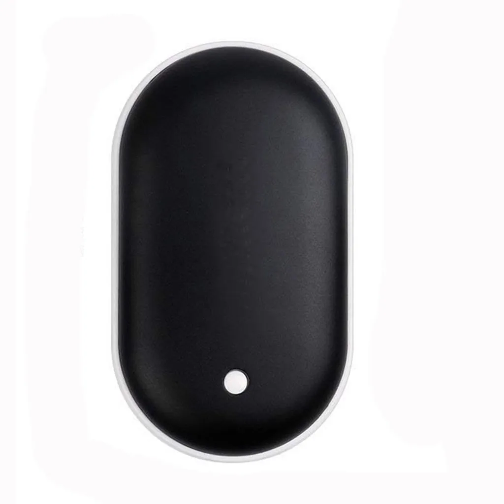 Мини ThreeLeaf перезаряжаемый грелка для рук 5200mAh электронный портативный мгновенный нагрев удобный карманный нагреватель# WS - Цвет: Черный