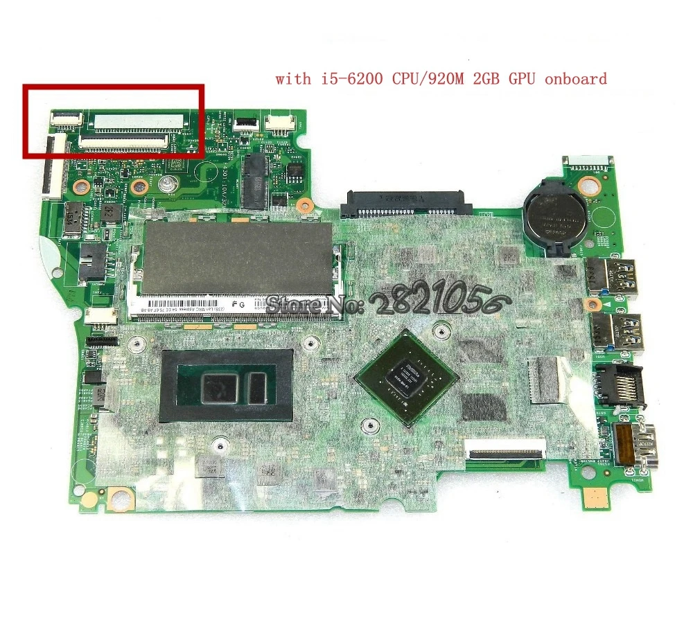 Материнская плата Nokotion 5B20K36384 МБ для ноутбука LENOVO YOGA 500 14ISK FLEX 3 1480 со стандартным