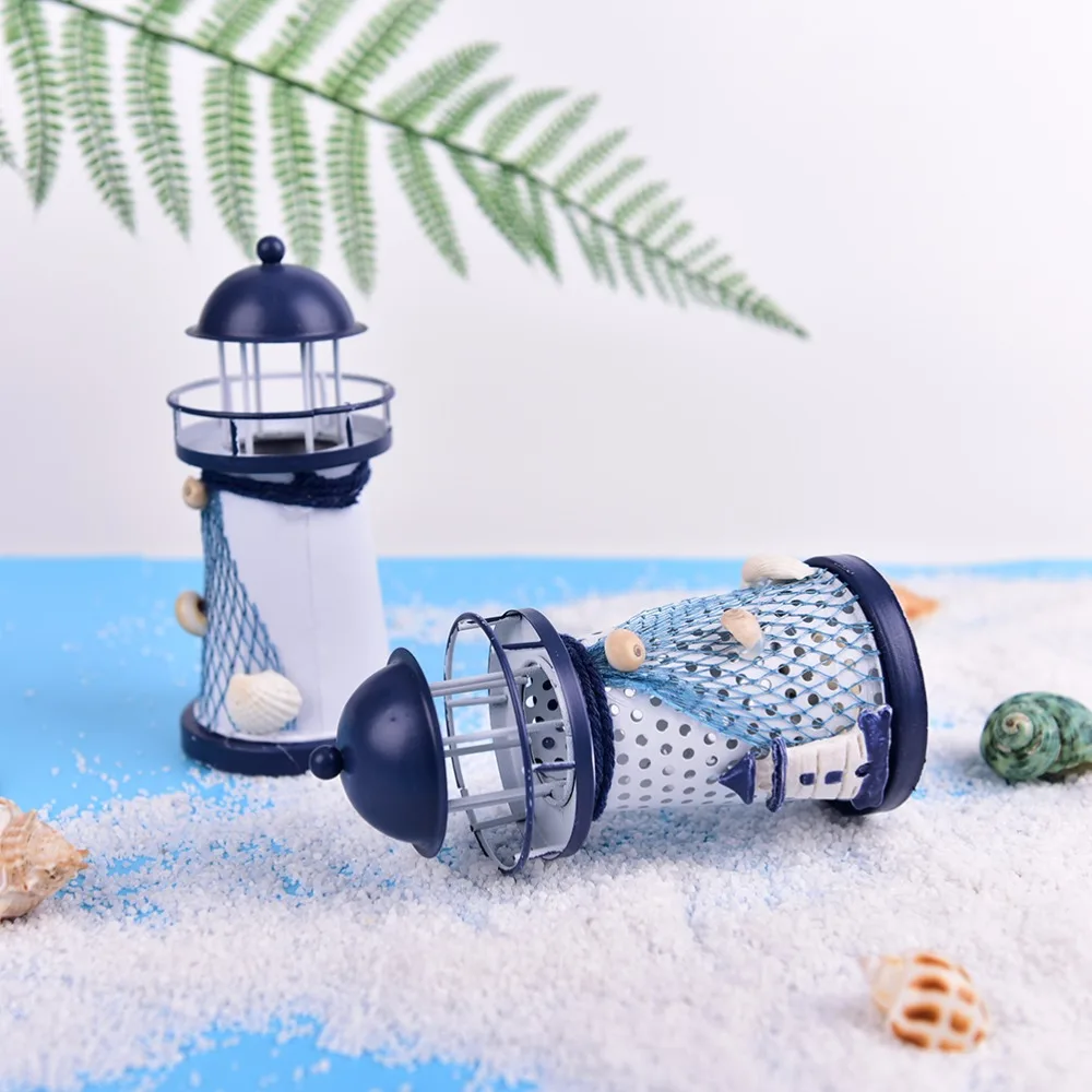 1 шт. светодиодный светильник металлический Винтаж ажурные океан дом якорь для