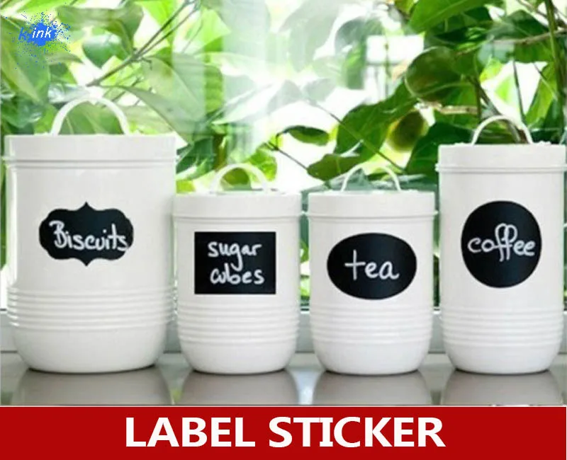 

180 шт./лот, виниловые этикетки/бирки/наклейки для маркировки банок, наклейки для кухонных досок в качестве домашнего декора