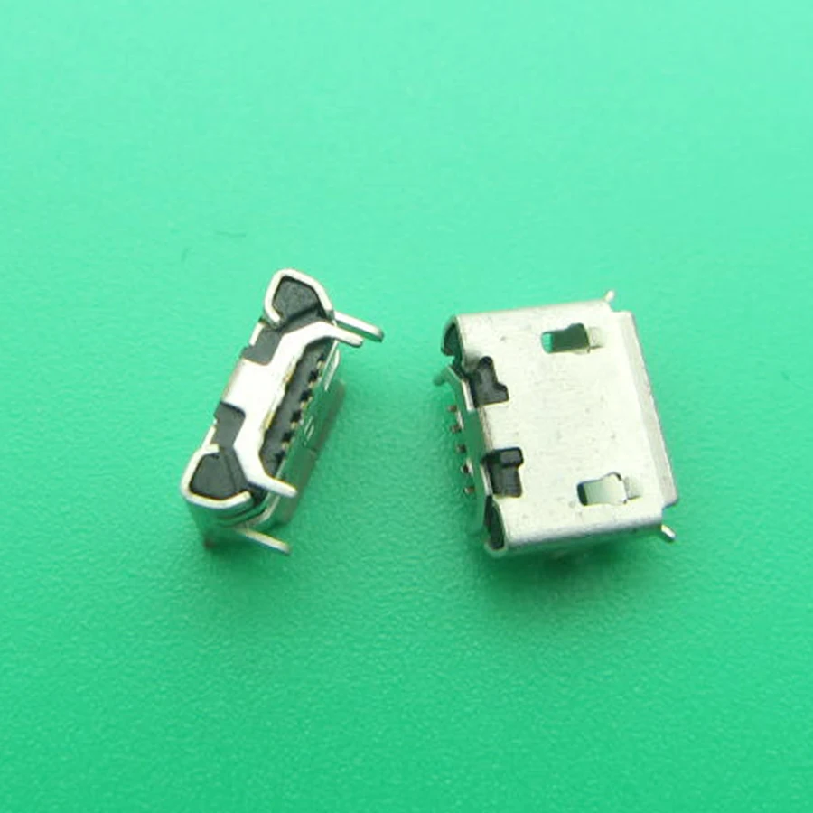 50 шт./лот мини-разъем Micro USB разъем для зарядки питания док-станция зарядное