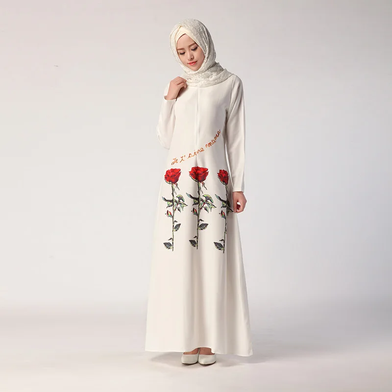 Мода Abayas Мусульманин Платье Длинное Исламская Одежда Для Женщин Турецкий