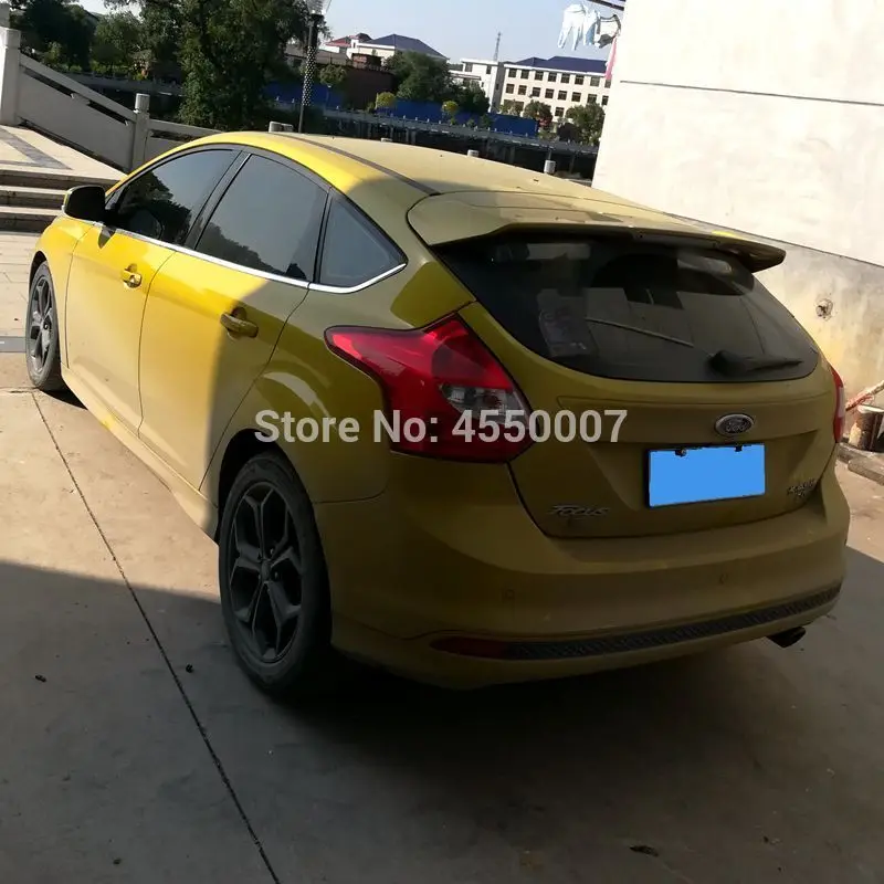 Модификация автомобиля Большой спойлер для Ford Focus Хэтчбек 2013 с АБС-пластик
