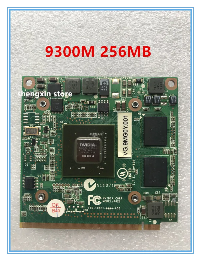 Хит! 9300M GS G98 630 U2 256MB графическая видеокарта для Acer Aspire 5520G 6930G 7720G 4630G 7730G тест на